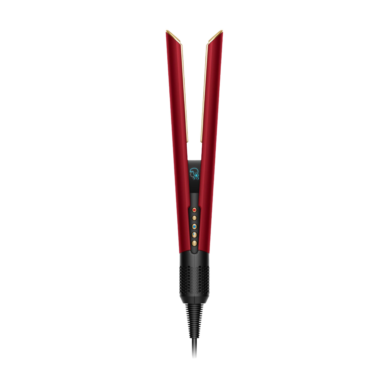 Вирівнювач для волосся Dyson HT01 Airstrait Red Velvet/Gold (596931-01)